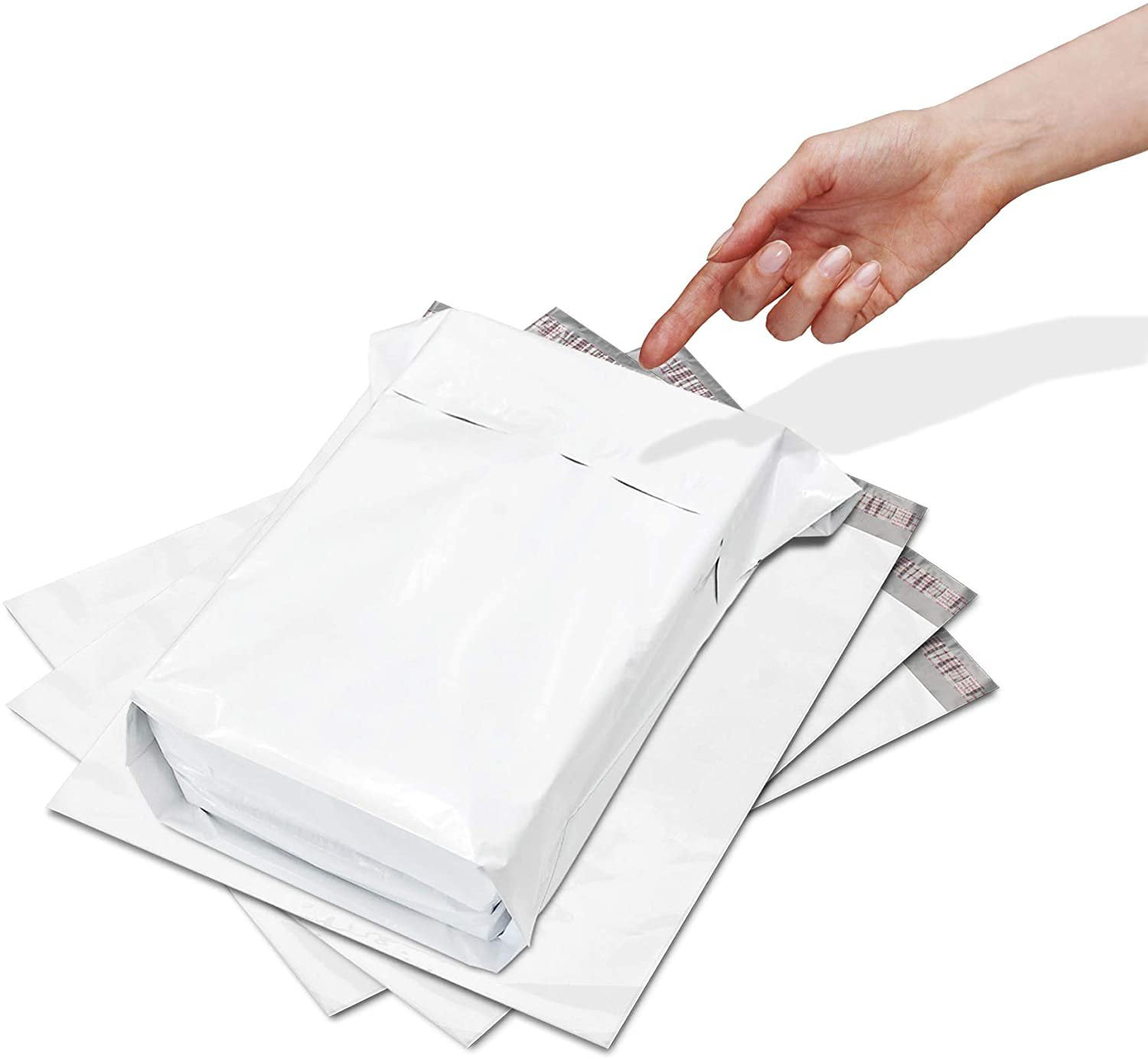 30 14.5x19 WHITE POLY MAILERS SHIPPING ENVELOPES BAGS 