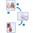 thumbnail image 3 of Hi,Fancy 24 Colors Fuse Beads Kit 2.6mm Fusion Perler Beads for Crafts Handmade Kids, 3 of 9