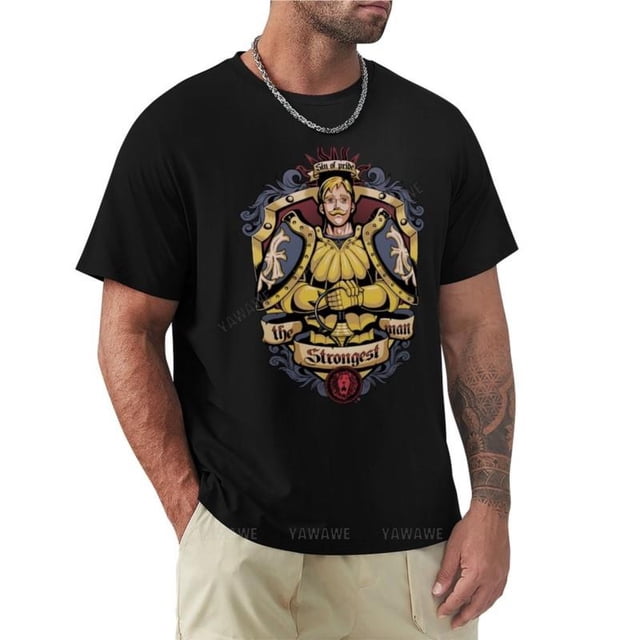 Camiseta de Lion's Sin of Pride para hombre camisa de manga corta top de verano de marca
