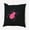 Tickled Pink, variant on 18" x 18" Simply Daisy Halloween Spiders Polyester Indoor/Outdoor Pillow, Scallion Qty 1