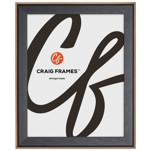 Craig Frames Acoustic, 20x30 Picture Frame, Forest Black