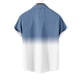 thumbnail image 5 of Mens Casual Manga Corta Botón Abajo Camisas Turndown Cuello Blusa de Impresión, Poliéster Ligero Top de la Moda para el Verano Al Aire Libre Y el Uso Diario, 5 of 6