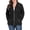 01 Black, variant on Women's Full Zip Up Hoodie Sweatshirts Plus Size Long Sleeve Oversized Casual Hoodies Sweatshirt Jackets with Pockets(1X-5X)
