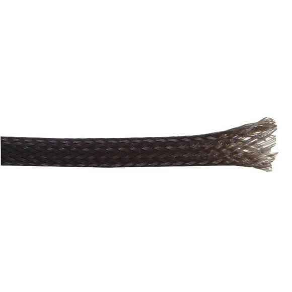 PRO POWER - Polyester Expandable Braided Sleeving Black 3mm Dia. 5m