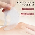 thumbnail image 4 of YCZ Caffeine Under Eye Patches for Puffy Eyes and Dark Circles, Collagen Eye Masks with Niacinamide for Wrinkles and Hydration, 60 Ct, 4 of 9