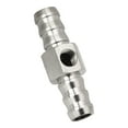 thumbnail image 6 of Fuel Line Fuel Pressure T-Fitting Adapter, 304 Stainless Steel Sensor Port with Clamps for Fuel Pressure Gauge or Sensor(1/2in), 6 of 8