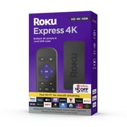 Roku Express 4K | Streaming Player HD/4K/HDR with Simple Remote featuring Shortcut Buttons