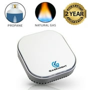GasKnight Natural Gas Detector & Propane Detector. Natural Gas Leak Detection and Monitor for Home, Kitchen, Camper, Trailer or RV. Plug-In Gas Leak Sensor for LPG, LNG, Methane & Butane Gases