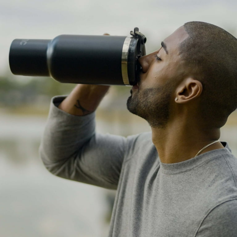 RTIC 40 oz Ceramic Lined Road Trip Tumbler, Leak-Resistant Straw