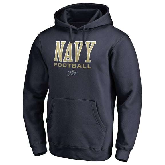 Men's Navy Navy Midshipmen Team Unity Football Pullover Hoodie
