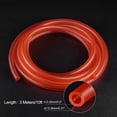 thumbnail image 2 of Uxcell 3/16" x 5/16" Petrol Fuel Line Hose for Machine Red 10ft, 2 of 5