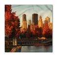 thumbnail image 1 of City Bandana, Old Port Montreal Morning, Unisex Head and Neck Tie, by Ambesonne, 1 of 2