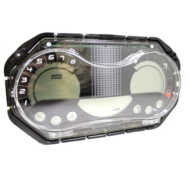 Speedometer LCD Gauge Cluster 278002273 with Chrome Bezel