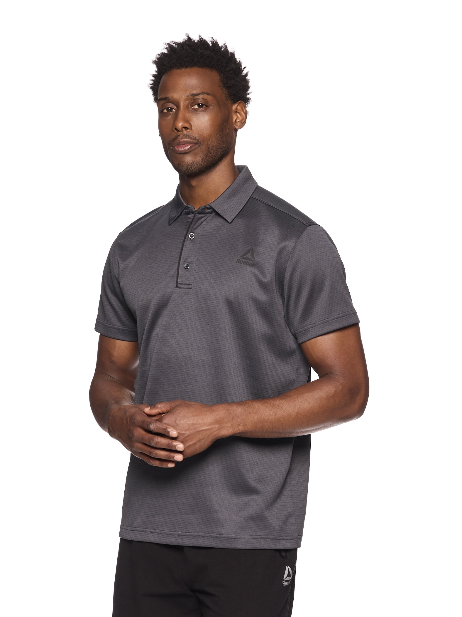 Reebok Men's and Big Men's Performance Polo Shirt, Sizes XS-5XL