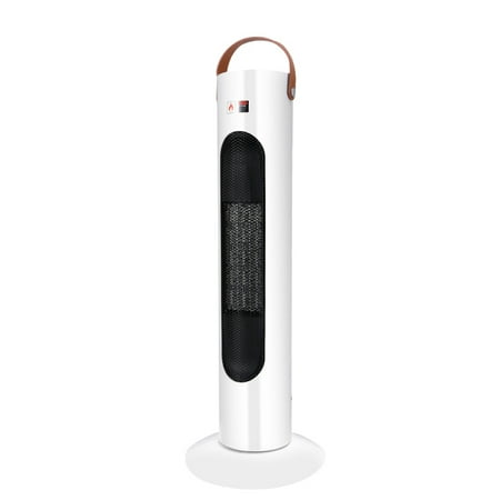 

Electric Space Heater 1500W Whole Room Tower Space Heater with Remote 4 Heat Modes Setting Overheating Protection for Bedroom Office and Indoor Use White