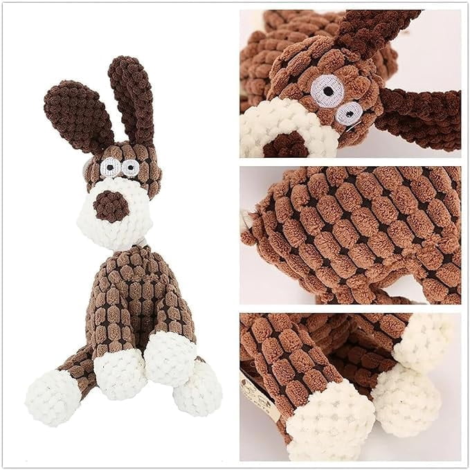 Petsboro Bitebuddy, 2024 Best Pets Boro Bite Buddy, Shirem Bitebuddy, Dotmalls Bitebuddy, Resistant Squeaky Dog Toys for Heavy Chewers, Unbreakable Stuffed Plush Dog Toys for Aggressive