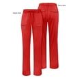 thumbnail image 5 of Adar Pro Scrubs For Women - Skinny Leg Yoga Scrub Pants - P4100P - Apple - L, 5 of 7