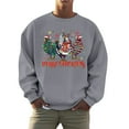 thumbnail image 1 of Chandail à Capuche Mode pour Hommes Logo de Vacances de Noël Automne Imprimé Chandail Décontracté Confortable, 1 of 4