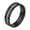 Black, variant on Men's Stainless Steel 6MM ClassicHigh Polished Round Cubic Zirconia Wedding Band Ring Silver Size 6