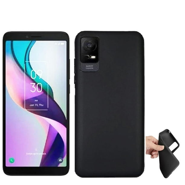 Phone Case for TCL ION X / IONX Case (Flexible Gel Black)