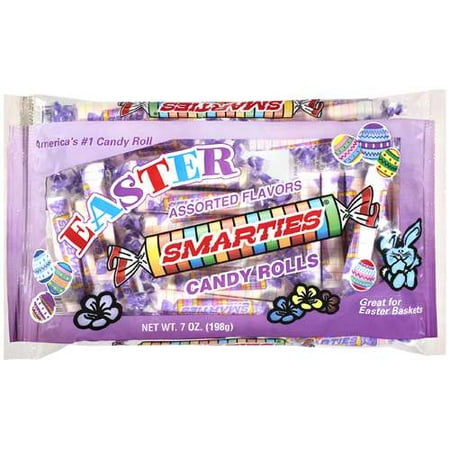Smarties: Assorted Flavors Easter Candy Rolls