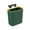 Green, variant on Yhmxh Hanging Kitchen Trash Can with Hook, Counter Top or Under Sink Waste Bin, Space-Saving Plastic Compost Bin, Wall Mounted Waste Basket Bin Garbage Can for Kitchen Cabinet, Countertop, Bathroom