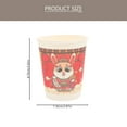 thumbnail image 6 of EXHUMKY Party Supplies Multi-Color Disposable Paper Cups 100 Count Safe and for Events, 6 of 6