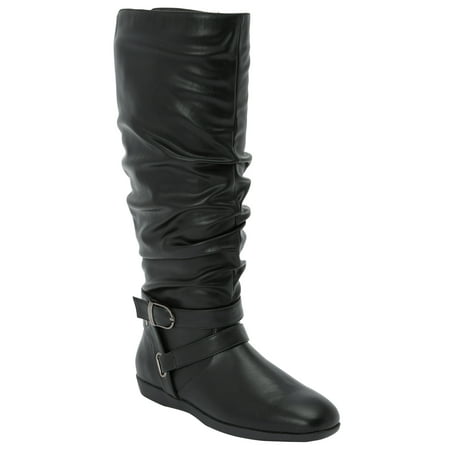 

Comfortview Women s Wide Width The Arya Wide Calf Boot Boot