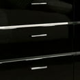 thumbnail image 5 of Benjara 63 Inches 6 Drawer Dresser with Metal Legs, Black and Chrome, 5 of 5