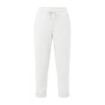 thumbnail image 4 of Xdegoge Cropped Pants for Women High Waisted Tapered Drawstring Casual Lounge Joggers Pants with Pockets Rolled Hem Workout Lightweight Athletic Trousers, 4 of 4