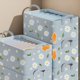 thumbnail image 5 of Embalaje de almacenamiento resistente para debajo de la cama Organizadores de armario y almacenamiento para bebés Cajas para clasificar ropa en el armario Caja de almacenamiento de tela con asa, 5 of 7