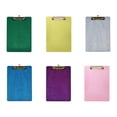 thumbnail image 4 of Glittering Acrylic Clipboard 12x8.6Inch Standard Size Document Organiser Writing Board with Metal Clip For School, 4 of 9