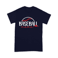 thumbnail image 2 of Baseball Mama Heart Script Graphic Tee, 2 of 6