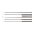 thumbnail image 2 of 6Pcs Stainless Steel Grilled Meat Barbecue Fork Fruit Fork Dessert Fork BBQ Tool Roasting Stick, 2 of 5