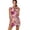 Artistic Flowers, variant on Pink Cow Print Womens Golf Clothing Set Casual Soft Sleeveless Tennis Dress with Shorts and Pockets for Women Quick Dry Comfortable for Workout Exercise