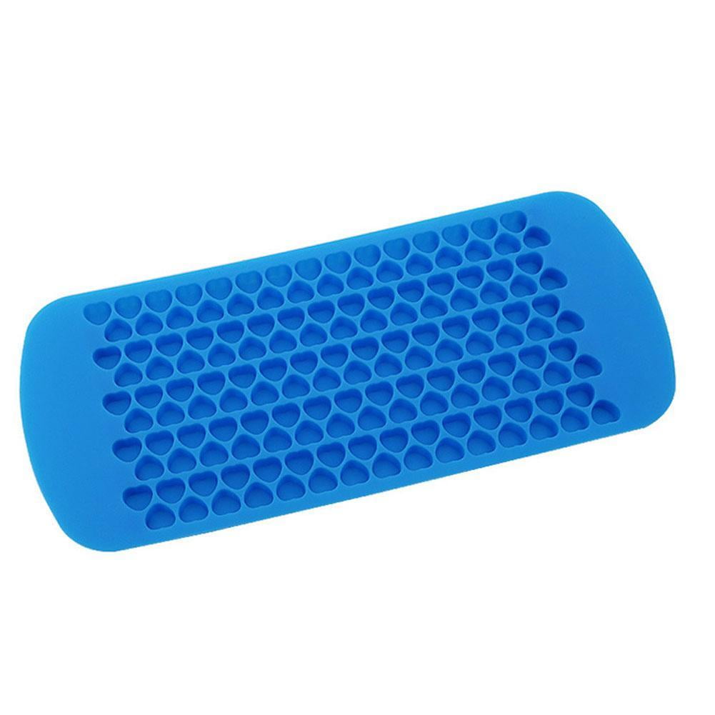 Food Grade 160 Cavity Silicone Bar Ice Cube Tray Mini Small Square Mold Ice Maker Kitchen