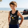 thumbnail image 2 of Camisola de Niños Pequeños 3-15 Años sin Mangas Tela Suave Impresión Gradiente para el Uso Casual Y Ocasiones Especiales, 2 of 7