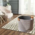 thumbnail image 6 of Cotton Rope Storage Basket Woven Decor Blanket Hamper with Handles Great for Living Room/Nursery/Laundry/Toys/Pillows/Throw/Towels/Gift - Grey L, 6 of 8