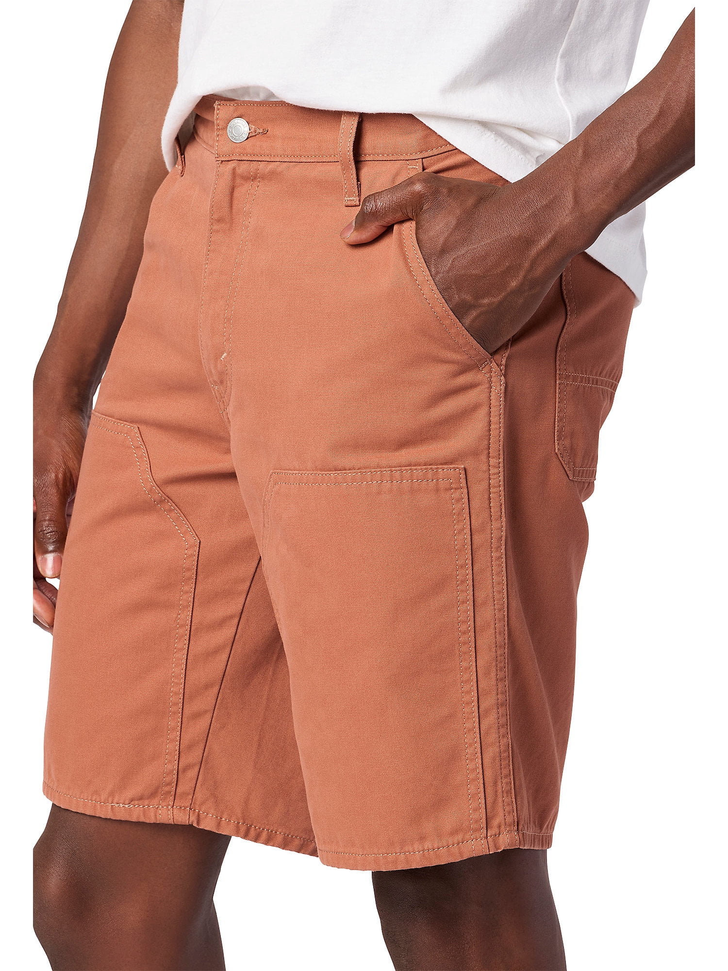 Levi Strauss Signature Men's and Big and Tall Double Knee Utility Shorts