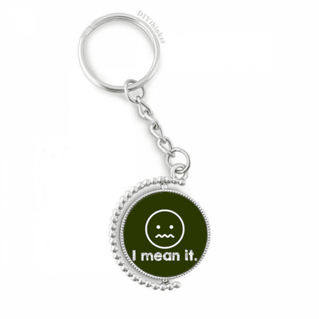 serious Soigneusement Résultat attention Porte-Clés Rotatif Accessoires Chaîne clip