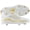 White/Gold, variant on New Balance Women's VELOv4 Metal Fastpitch Softball Cleats White/Black 5