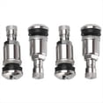 thumbnail image 3 of 10 Válvulas de Vacío para Neumáticos de Acero Inoxidable TR525 de Fondo Plano, Válvulas de Metal, Boca, 3 of 5
