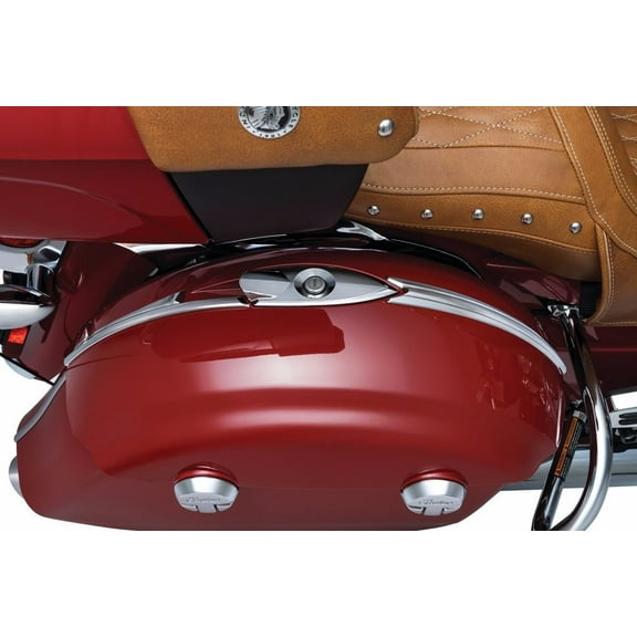 Kuryakyn 5670 Saddlebag Top Trim for Indian