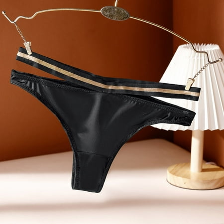 

Womens Thong Panties Transparent Lace Splicing Panties Cotton Hollow Breathable Quality Sports Panties Bunny Lingerie for Women 1/4 Cup Bra