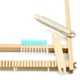 thumbnail image 5 of 5Pieces Weaving Shuttle Natural Wood Weaving Sticks For Knitting Sweaters Scarf Rugs Wall Hanging Tapestry Crafting M, 5 of 5