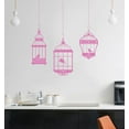 thumbnail image 1 of Decorative Hanging Birdcages Wall Decal Stickers, 1 of 4