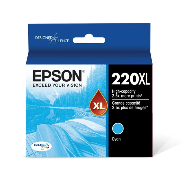 Cartucho de tinta Epson 220 DuraBrite Ultra High Capacity Cyan