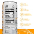 thumbnail image 3 of LMNT Sparkling Electrolyte Drink - Orange - 4pk / 12 fl oz Cans, 3 of 6