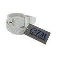 thumbnail image 3 of CTM®  Elastic Braided Belt with Covered Buckle  (Men's Big & Tall), 3 of 4