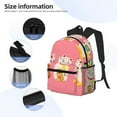 thumbnail image 5 of Easygdp Cute Cat Casual Laptop Backpack, Large Capacity Schoolpack for School, Travel, Business, 5 of 8